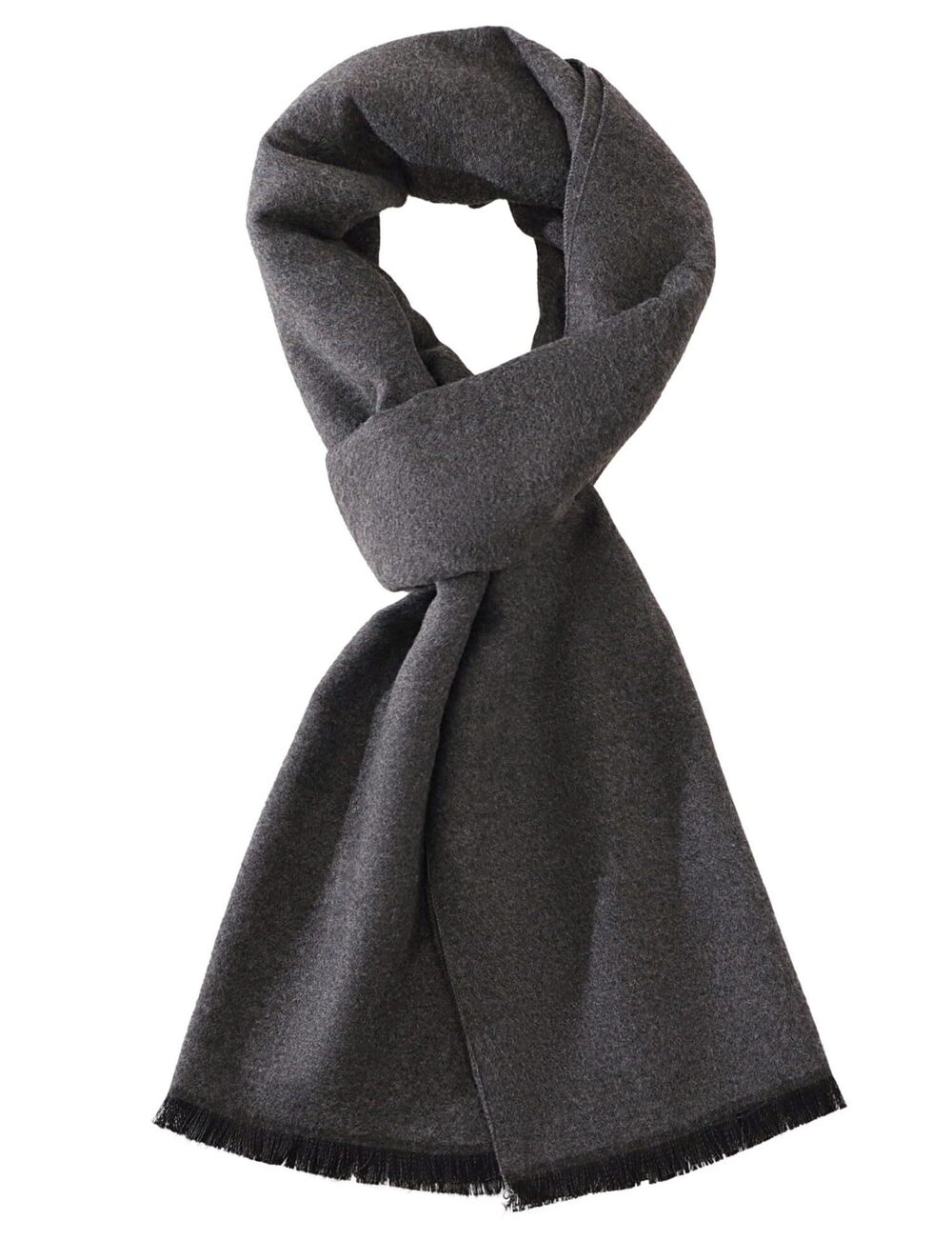 5041 Winter Warm Cashmere Feel Scarf, Luxuriously Soft Long Scarves , Grey